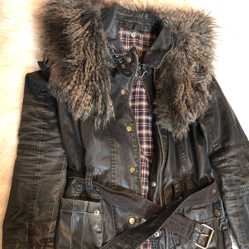 TOPSHOP Leather Jacket